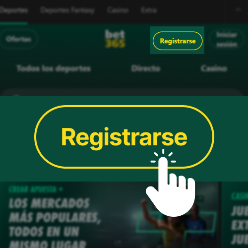 Instrucción Busque el icono "Registro"